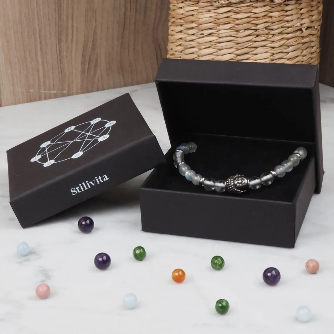 Stilivita Bijoux Bracelet Femme STILIVITA SI 370 - Collection Médecine douce - ACUITÉ MENTALE | Femme Bracelet