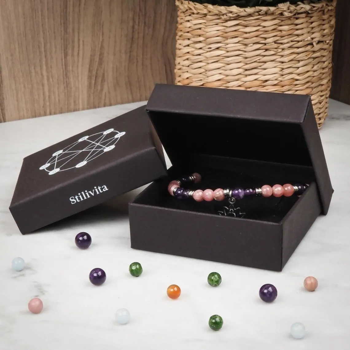 Stilivita Bijoux Bracelet Femme STILIVITA SI 361 - Collection Médecine douce - ASTHME | Femme Bracelet