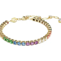 Swarovski Bijoux Bracelet Femme Swarovski Capsule Pride - 5685691 multicolore,doré | Femme Bracelet