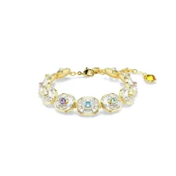 Swarovski Bijoux Bracelet Femme Swarovski Chroma - 5715800 Plaqué Or Multicolore | Femme Bracelet