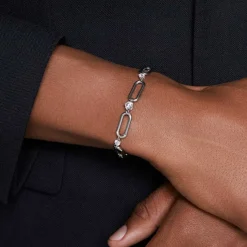 Swarovski Bijoux Bracelet Femme Swarovski Constella Chain - 5683353 argent | Femme Bracelet