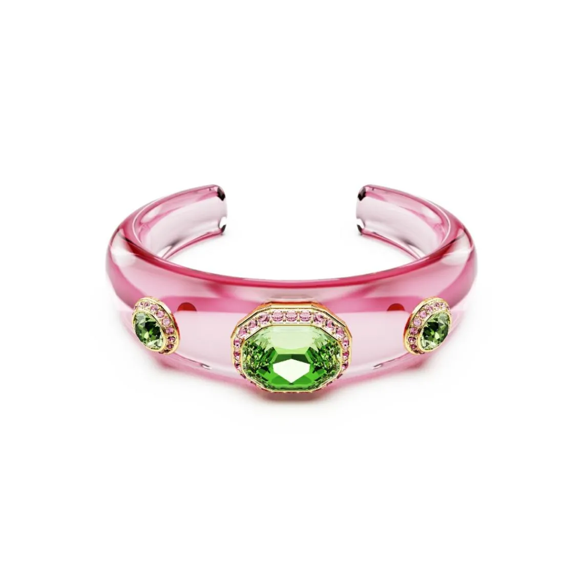 Swarovski Bijoux Bracelet Femme Swarovski Dulcis - 571438 Plaqué Or Multicolore | Femme Bracelet