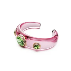 Swarovski Bijoux Bracelet Femme Swarovski Dulcis - 571438 Plaqué Or Multicolore | Femme Bracelet