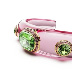 Swarovski Bijoux Bracelet Femme Swarovski Dulcis - 571438 Plaqué Or Multicolore | Femme Bracelet