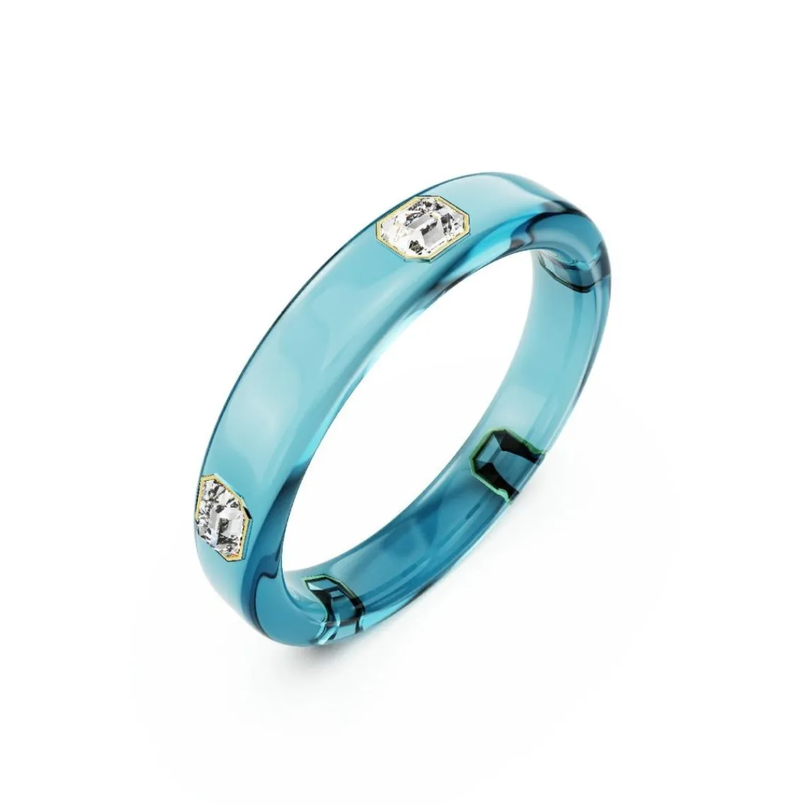 Swarovski Bijoux Bracelet Femme Swarovski Dulcis - 57143 Plaqué Or Bleu | Femme Bracelet