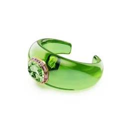 Swarovski Bijoux Bracelet Femme Swarovski Dulcis - 572351 Plaqué Or Multicolore | Femme Bracelet