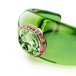 Swarovski Bijoux Bracelet Femme Swarovski Dulcis - 572351 Plaqué Or Multicolore | Femme Bracelet