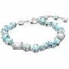 Swarovski Bijoux Bracelet Femme Swarovski 5666018 Gema - BLU/RHS M | Femme Bracelet