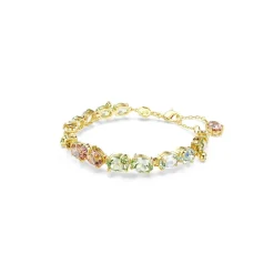 Swarovski Bijoux Bracelet Femme Swarovski Gema - 5705808 Plaqué Or Multicolore | Femme Bracelet