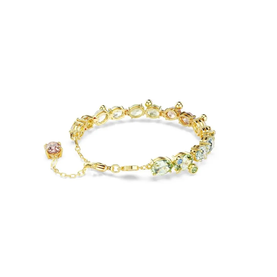 Swarovski Bijoux Bracelet Femme Swarovski Gema - 5705808 Plaqué Or Multicolore | Femme Bracelet