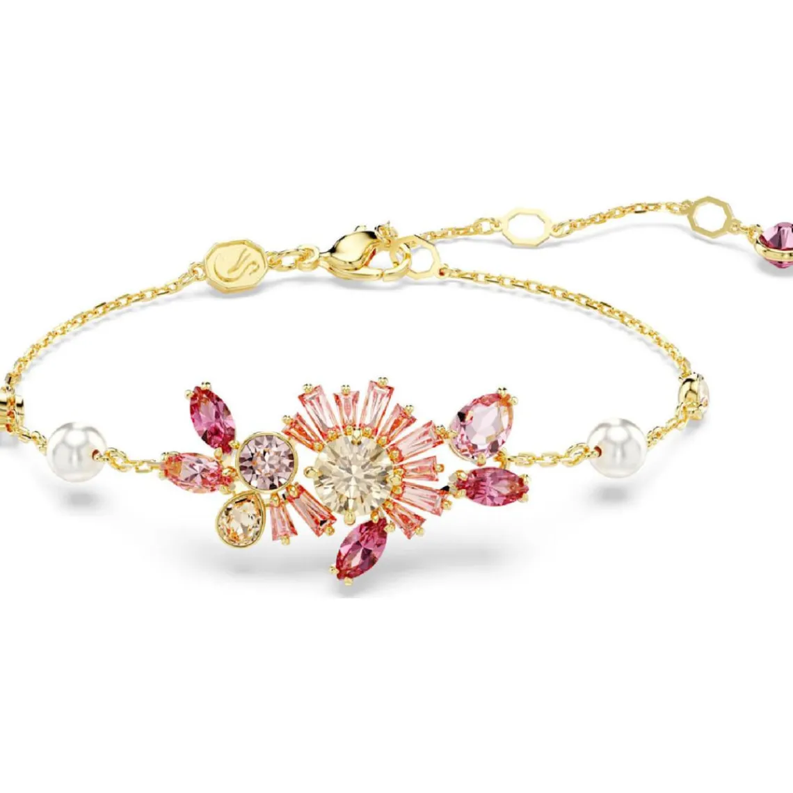Swarovski Bijoux Bracelet Femme Swarovski Gema - 5688488 rose,doré | Femme Bracelet