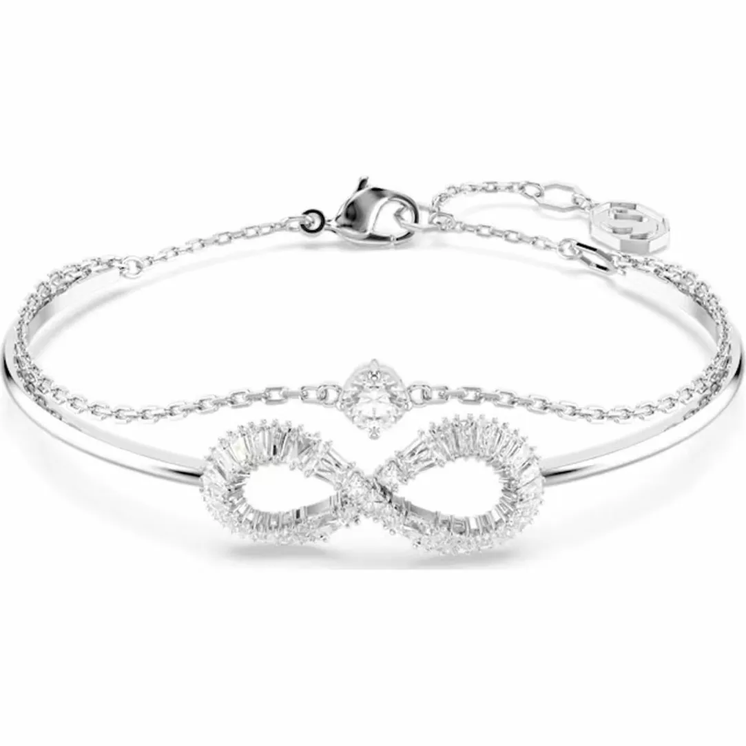Swarovski Bijoux Bracelet Femme Swarovski Hyperbola Soft - 5684049 blanc,argent | Femme Bracelet