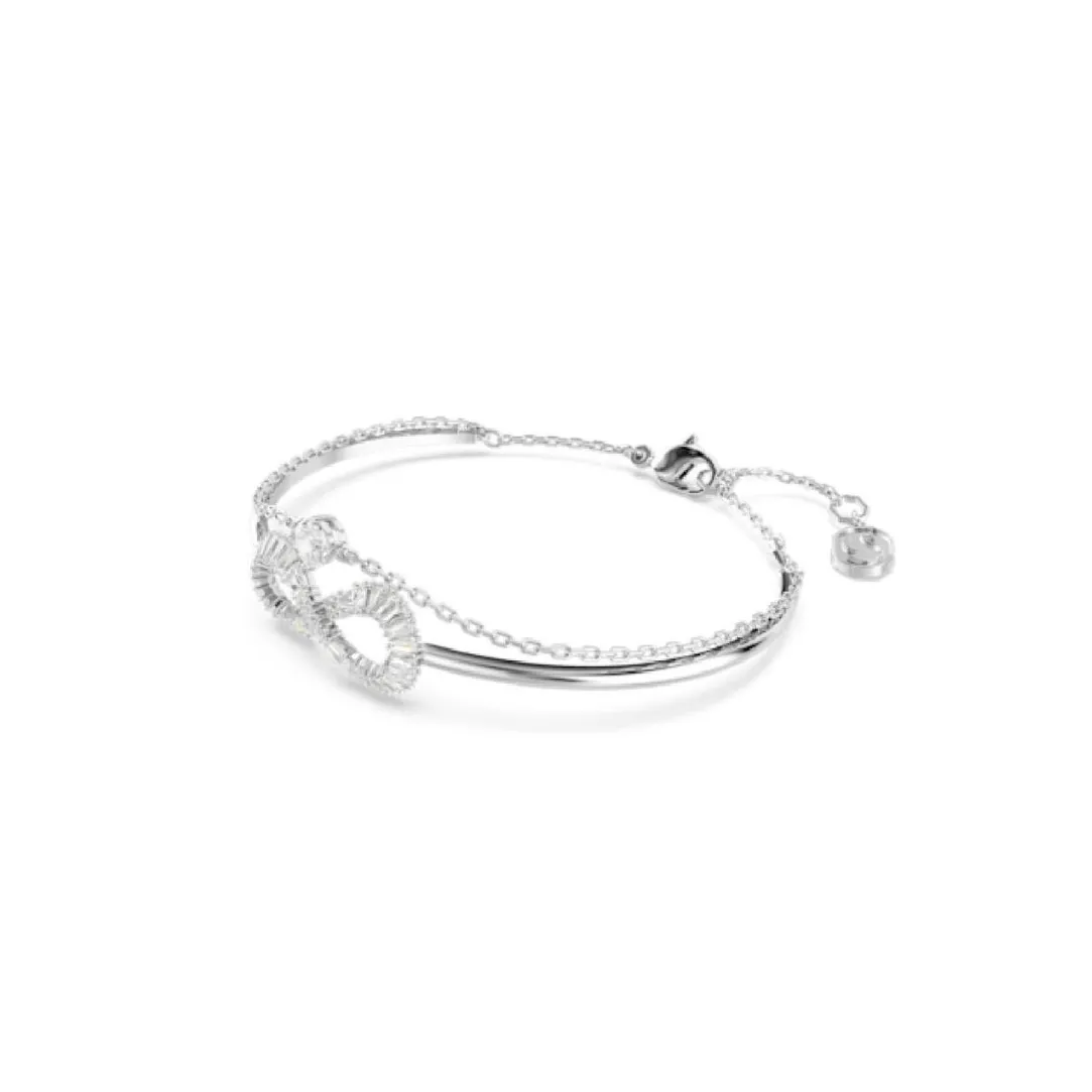 Swarovski Bijoux Bracelet Femme Swarovski Hyperbola Soft - 5684049 blanc,argent | Femme Bracelet
