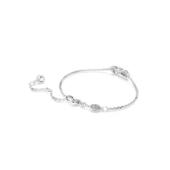Swarovski Bijoux Bracelet Femme Swarovski Hyperbola - 5679664 blanc,argent | Femme Bracelet