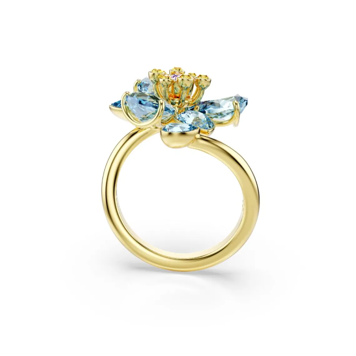 Swarovski Bijoux Bracelet Femme Swarovski Idyllia - 572158 Plaqué Or Multicolore | Femme Bague