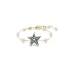 Swarovski Bijoux Bracelet Femme Swarovski Idyllia F Starfish - 5684398 multicolore,doré | Femme Bracelet