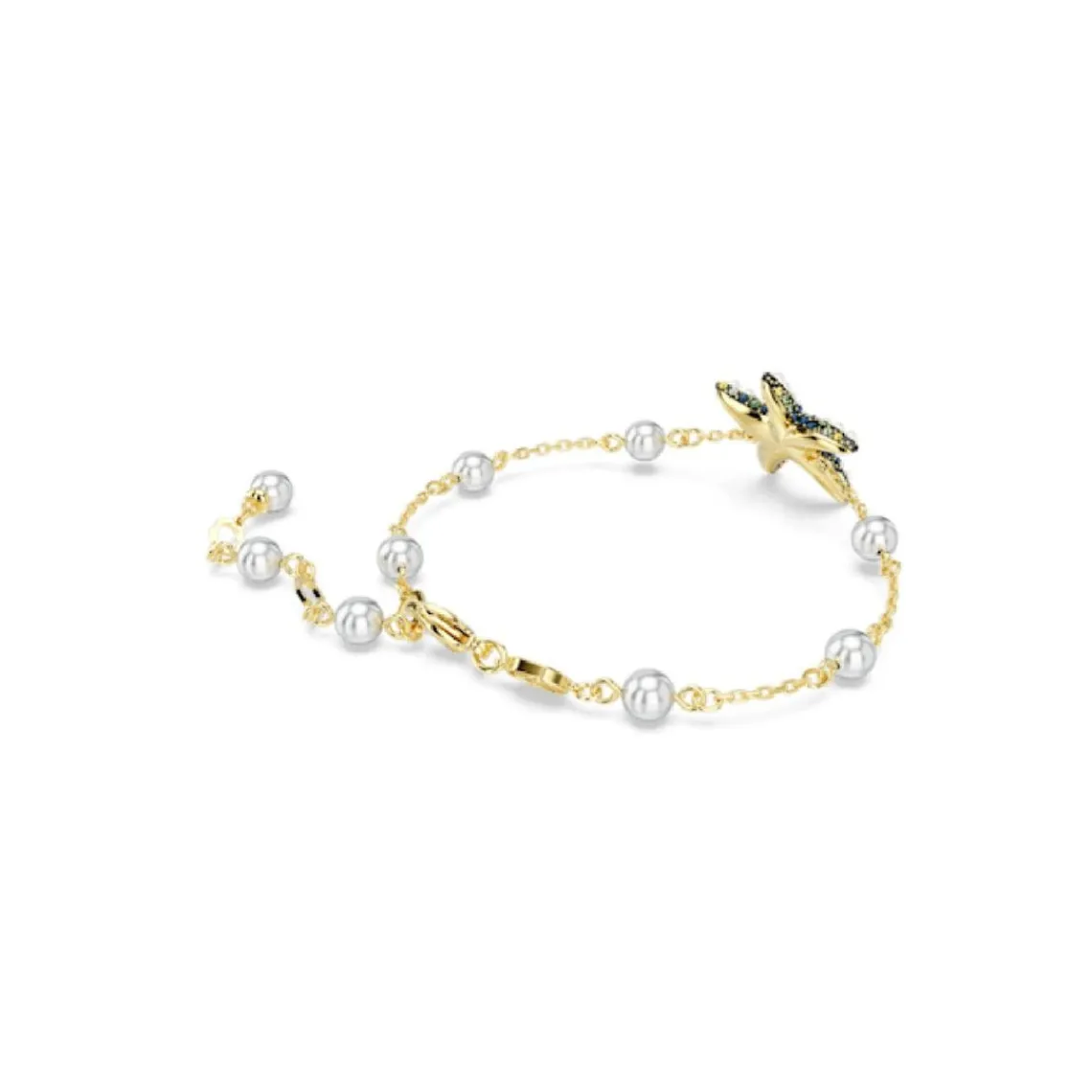 Swarovski Bijoux Bracelet Femme Swarovski Idyllia F Starfish - 5684398 multicolore,doré | Femme Bracelet