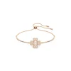 Swarovski Bijoux Bracelet Femme Swarovski Idyllia 5674487 - CZ CloverSilk/ROS M | Femme Bracelet