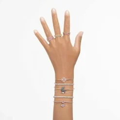 Swarovski Bijoux Bracelet Femme Swarovski Idyllia 5674487 - CZ CloverSilk/ROS M | Femme Bracelet