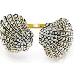 Swarovski Bijoux Bracelet Femme Swarovski Idyllia F Shell - 5683943 doré | Femme Bracelet