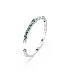 Swarovski Bijoux Bracelet Femme Swarovski Matrix - 570811 Métal Rhodié Vert | Femme Bracelet