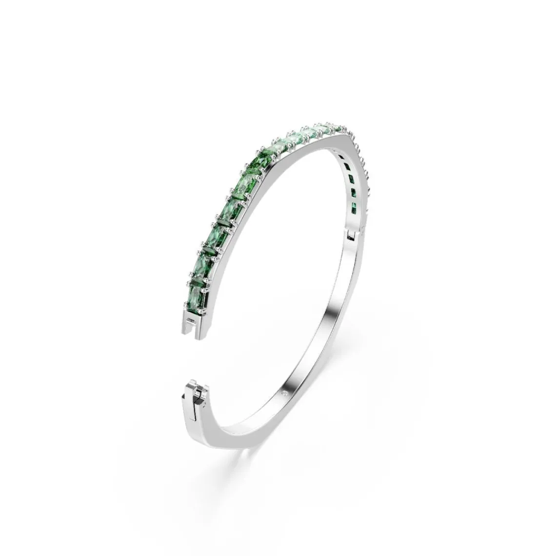 Swarovski Bijoux Bracelet Femme Swarovski Matrix - 570811 Métal Rhodié Vert | Femme Bracelet