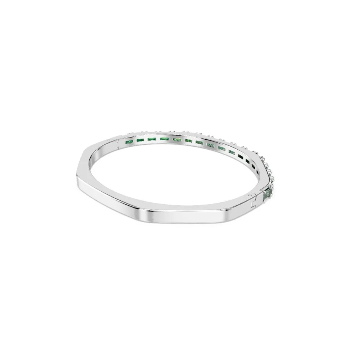 Swarovski Bijoux Bracelet Femme Swarovski Matrix - 570811 Métal Rhodié Vert | Femme Bracelet