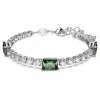 Swarovski Bijoux Bracelet Femme Swarovski Matrix TB 5666422 Green Stones - GRE/RHS M | Femme Bracelet