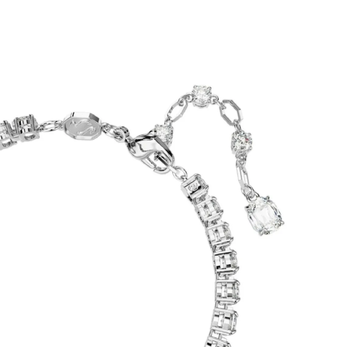 Swarovski Bijoux Bracelet Femme Swarovski Matrix TB 5666422 Green Stones - GRE/RHS M | Femme Bracelet