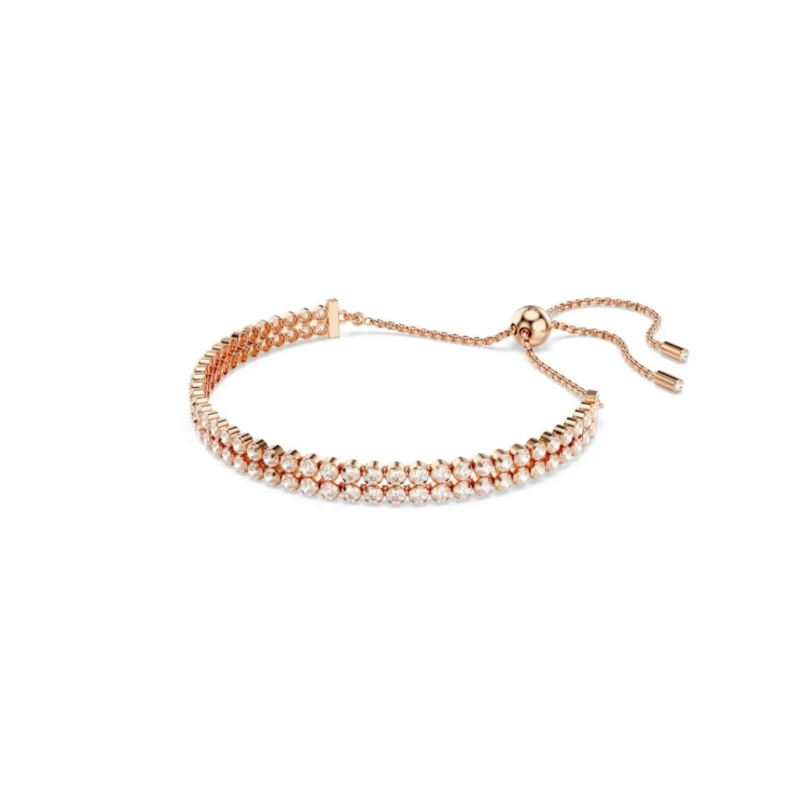 Swarovski Bijoux Bracelet Femme Swarovski Matrix - 5677823 Plaqué Or Rose Argent | Femme Bracelet