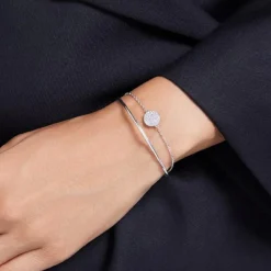 Swarovski Bijoux Bracelet Femme Swarovski Meteora - 5683447 argent | Femme Bracelet