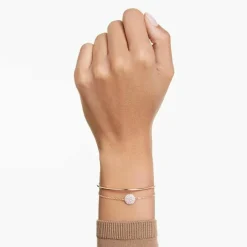 Swarovski Bijoux Bracelet Femme Swarovski Meteora - 5683452 argent,doré rose | Femme Bracelet