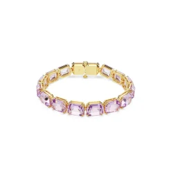 Swarovski Bijoux Bracelet Femme Swarovski Milnia - 5720487 Plaqué Or Violet | Femme Bracelet