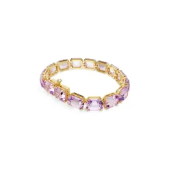 Swarovski Bijoux Bracelet Femme Swarovski Milnia - 5720487 Plaqué Or Violet | Femme Bracelet