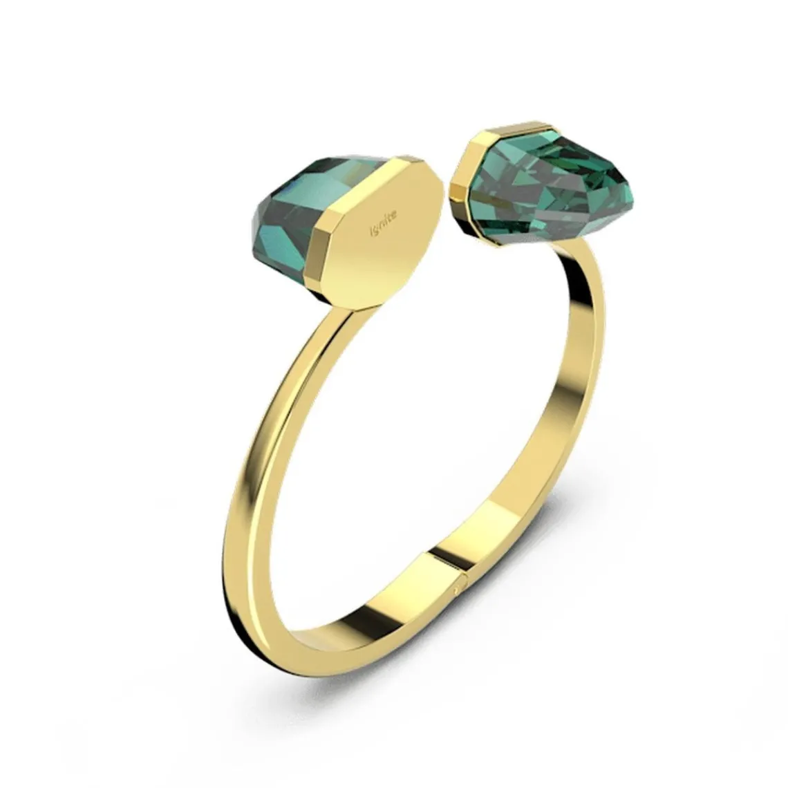 Swarovski Bijoux Bracelet Femme Swarovski - 5615109 Métal Vert Doré | Femme Bracelet