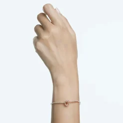 Swarovski Bijoux Bracelet Femme Swarovski - 5620555 Métal Doré Rose | Femme Bracelet