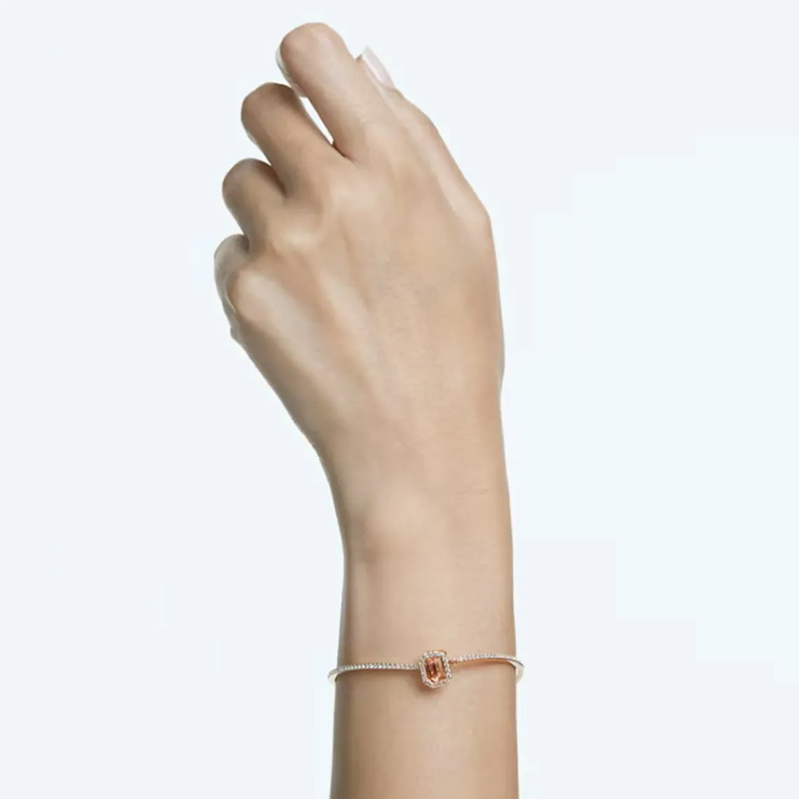 Swarovski Bijoux Bracelet Femme Swarovski - 5620555 Métal Doré Rose | Femme Bracelet