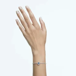 Swarovski Bijoux Bracelet Femme Swarovski - 5620556 Métal rhodié Bleu Argent | Femme Bracelet