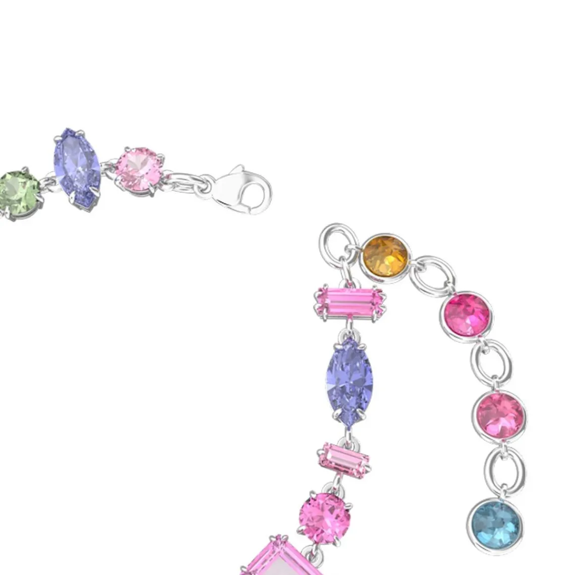 Swarovski Bijoux Bracelet Femme Swarovski - 5613739 Métal rhodié Multicolore | Femme Bracelet