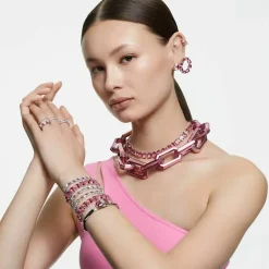 Swarovski Bijoux Bracelet Femme Swarovski - 5633627 Rose Argent | Femme Bracelet