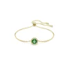 Swarovski Bijoux Bracelet Femme Swarovski Una - 5680559 Plaqué Or Vert | Femme Bracelet