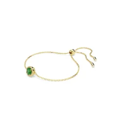Swarovski Bijoux Bracelet Femme Swarovski Una - 5680559 Plaqué Or Vert | Femme Bracelet