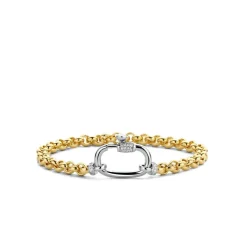 Ti Sento Bracelet Femme 2950ZY - Argent, plaqué or | Femme Bracelet