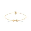 Maison de la Bijouterie Bracelet femme étoile fantaisie plaqué or UYZUYYZV | Femme Bracelet