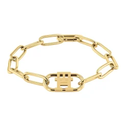 Tommy Hilfiger Bijoux Bracelet Femme Tommy Hilfiger - 2780722 Acier Doré | Femme Bracelet