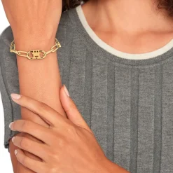 Tommy Hilfiger Bijoux Bracelet Femme Tommy Hilfiger - 2780722 Acier Doré | Femme Bracelet