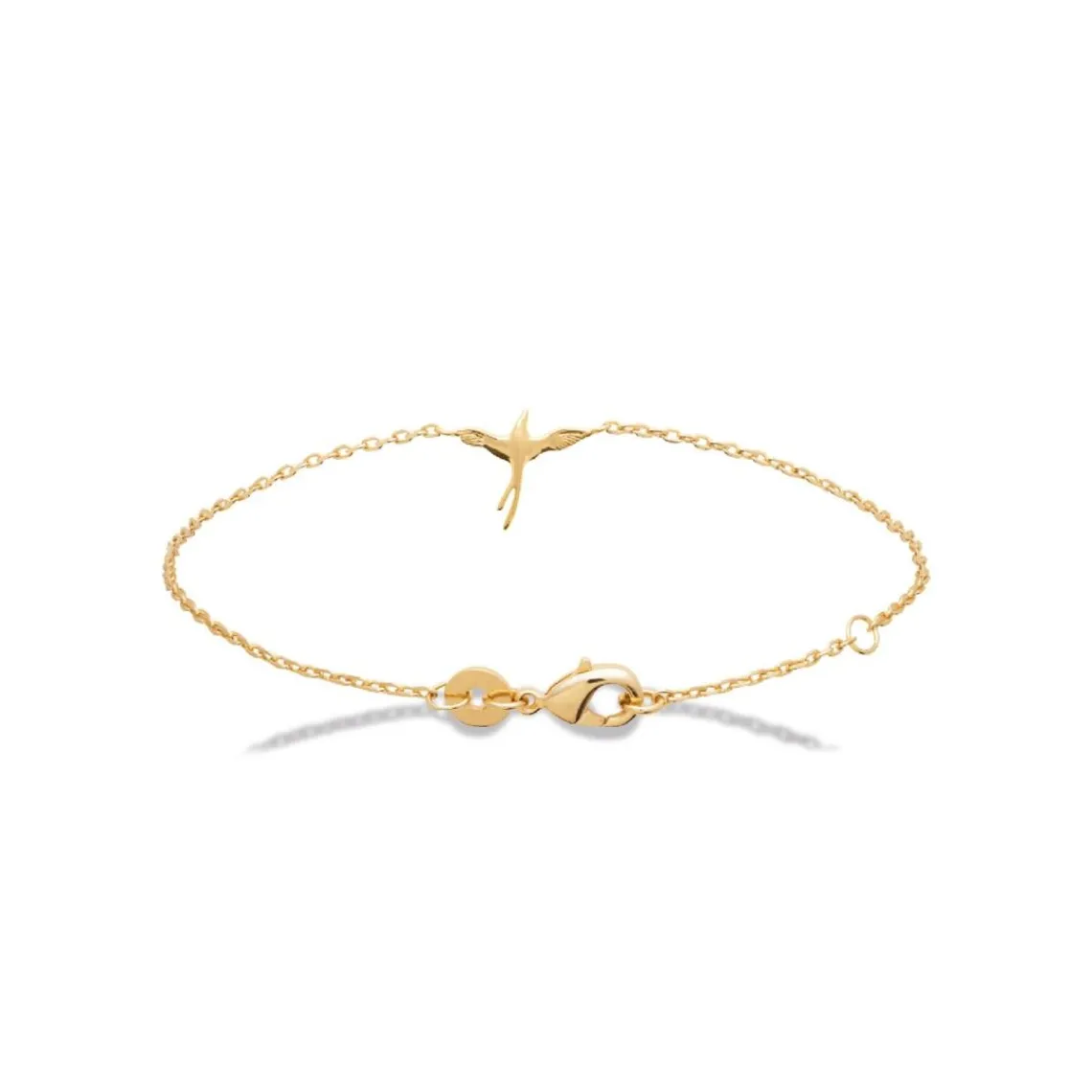 Maison de la Bijouterie Bracelet femme vol d'oiseau plaqué or UYY0Z6ZV | Femme Bracelet
