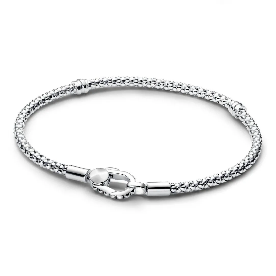 Pandora Bracelet Fermoir Clouté & Chaîne | Femme Bracelet