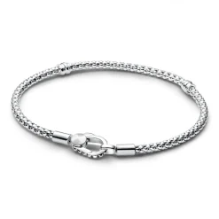 Pandora Bracelet Fermoir Clouté & Chaîne | Femme Bracelet