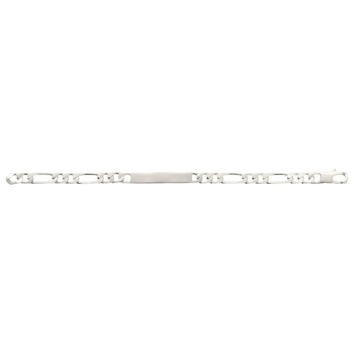Maison de la Bijouterie Bracelet Homme argent chainage figaro 1-2 6mm 53Y006Y0 | Homme Bracelet